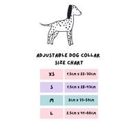 Adjustable Dog Collar - Farmyard Fairy Tale