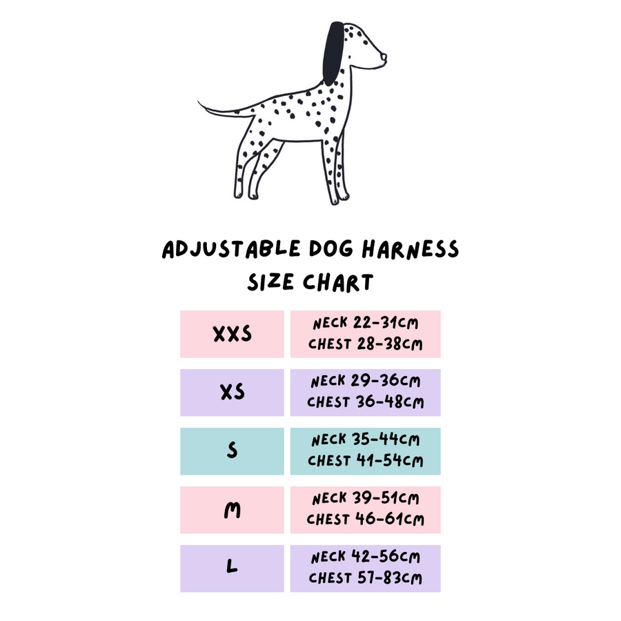 Adjustable Dog Harness - Florrie Bunny