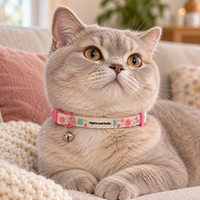 Adjustable Cat Collar - Blossom