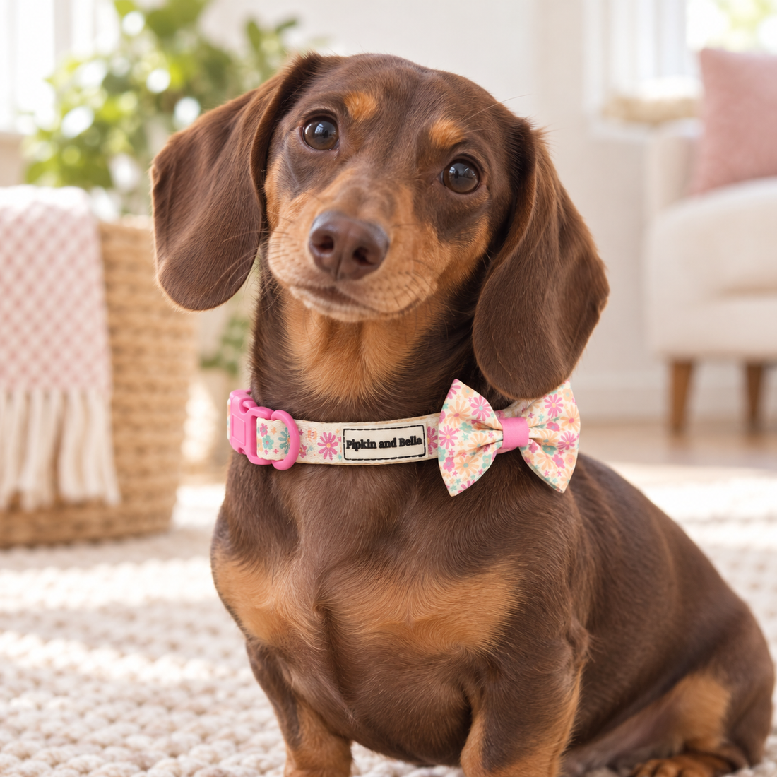 Adjustable Dog Collar - Blossom