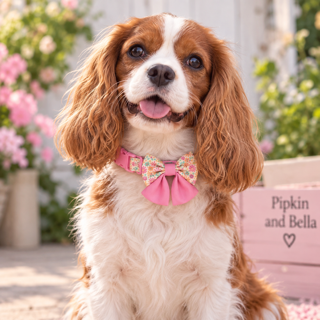 Adjustable Dog Collar - Blossom