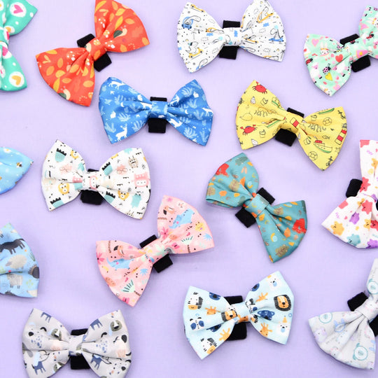 Dog and cat pet bow tie collection