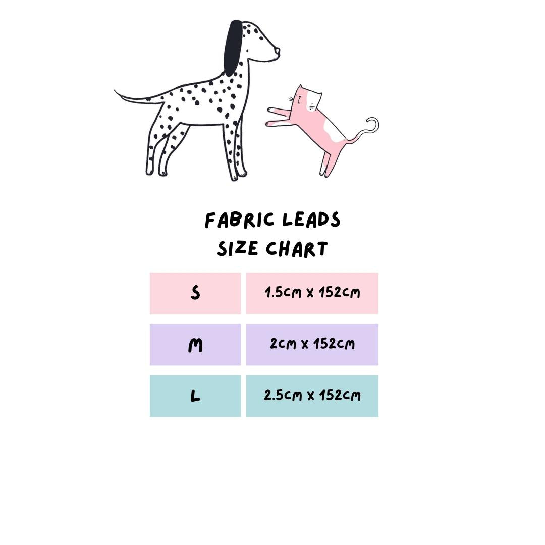 Fabric Lead - Florrie Bunny - Pipkin and Bella