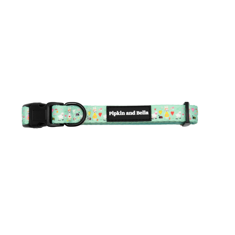 Adjustable Dog Collar - Florrie Bunny