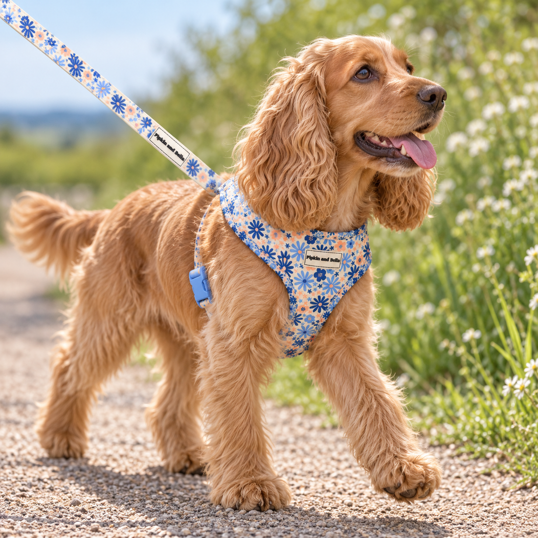 Adjustable Dog Harness - Meadow