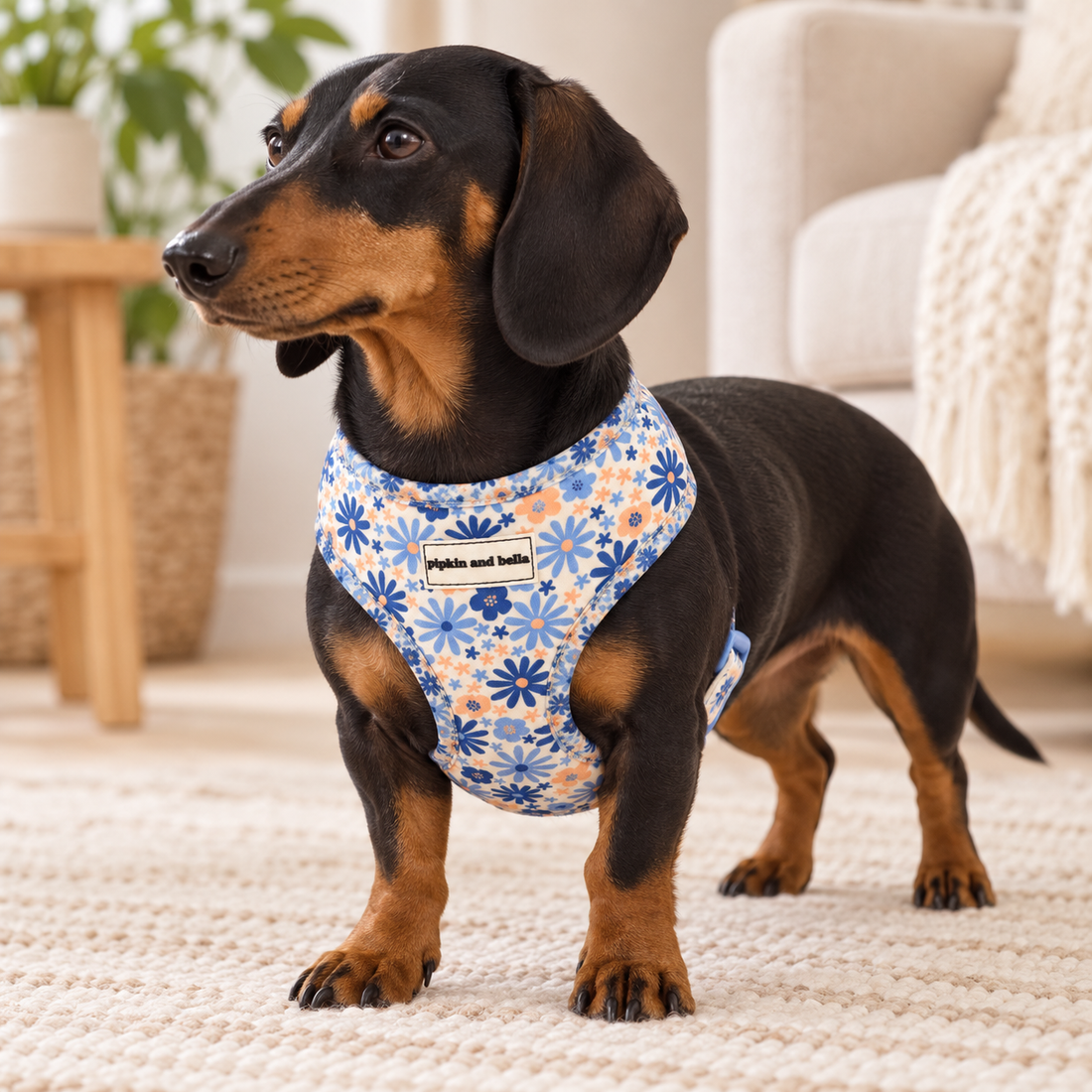 Adjustable Dog Harness - Meadow