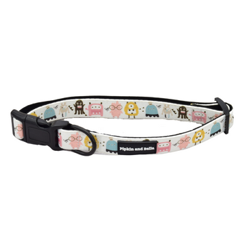 Adjustable Dog Collar - Monster Mash