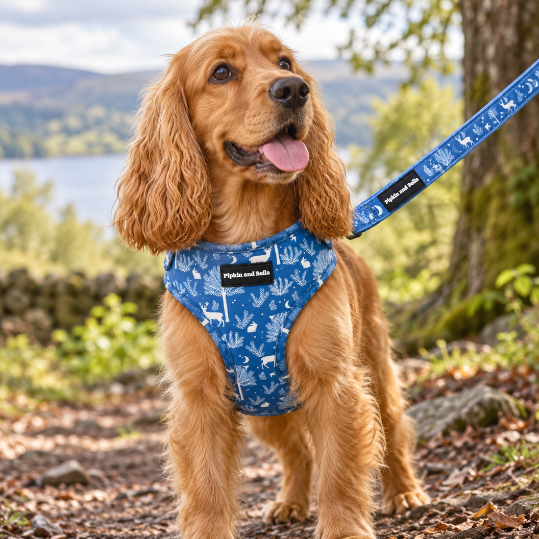 Adjustable Dog Harness - Moonlight Walk