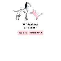 Pet Bandana - Paws Ahoy