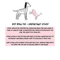 Pet Bow Tie - Holipaws Pawty