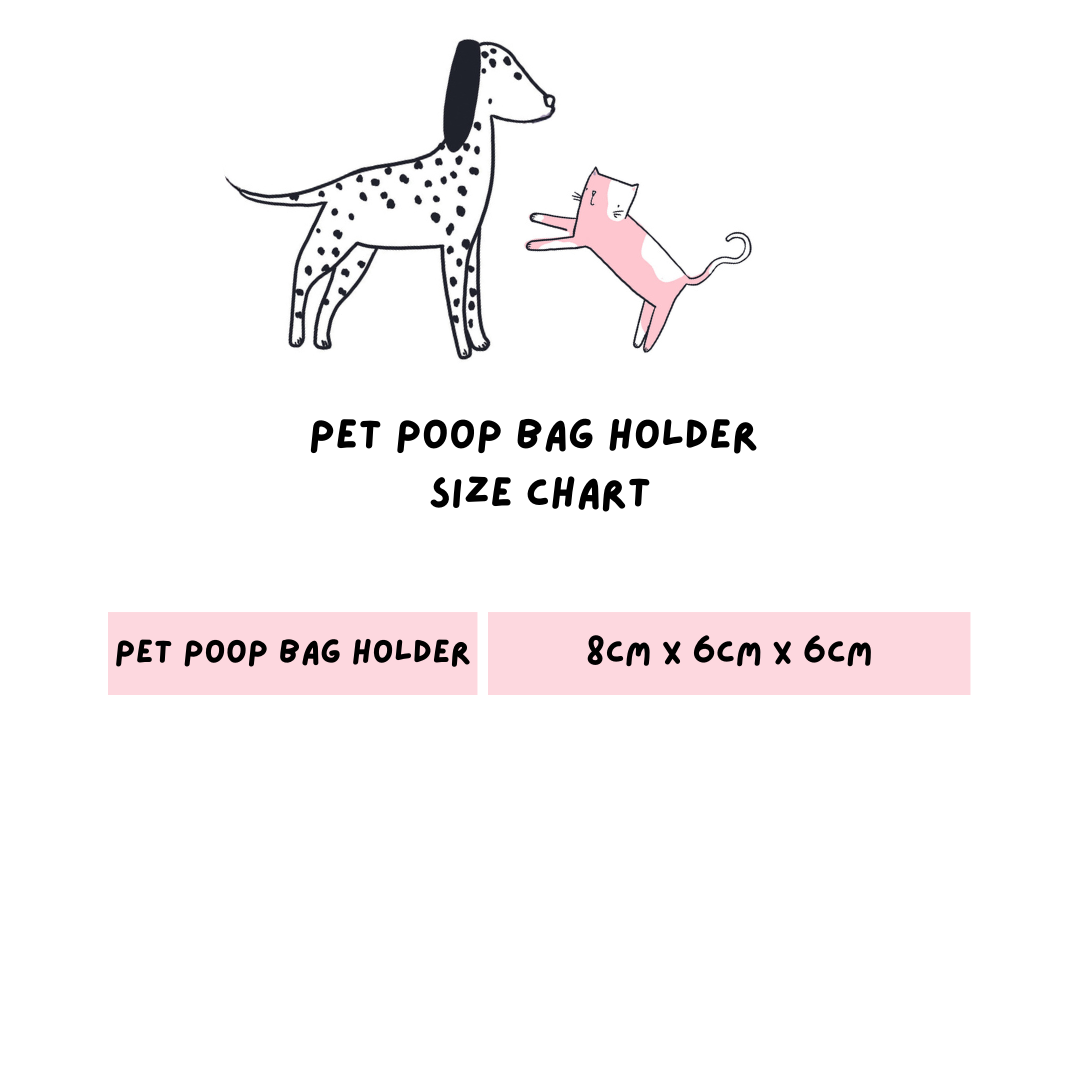 Pet Poop Bag Holder - Farmyard Fairy Tale