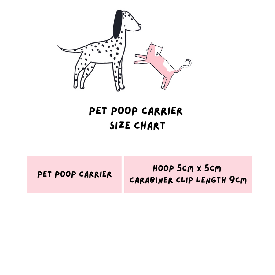Pet Poop Carrier - Light Teal