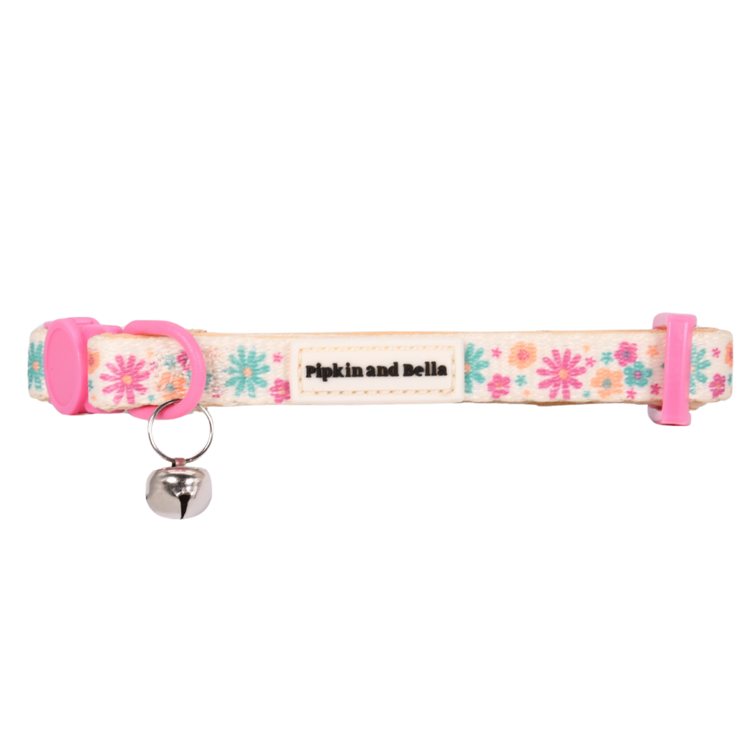 Adjustable Cat Collar - Blossom