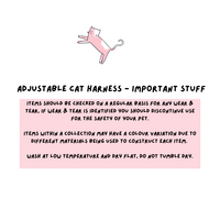 Adjustable Cat Harness - Twilight