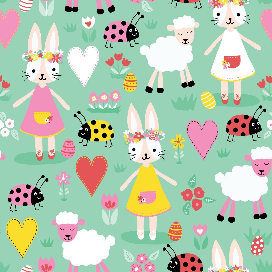 Fabric Lead - Florrie Bunny - Pipkin and Bella