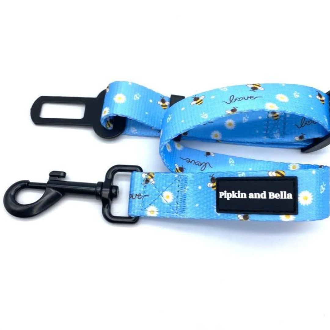 Pet Seat Belt - Bee Love - Pipkin and Bella