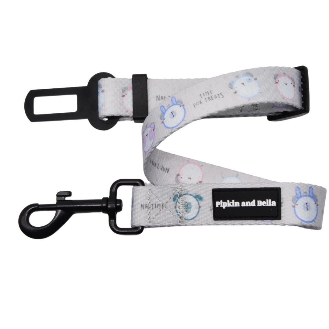 Pet Seat Belt - Tick Tock - Pipkin and Bella