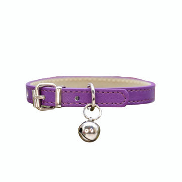 Vegan Cat Collar - Purple - Pipkin and Bella